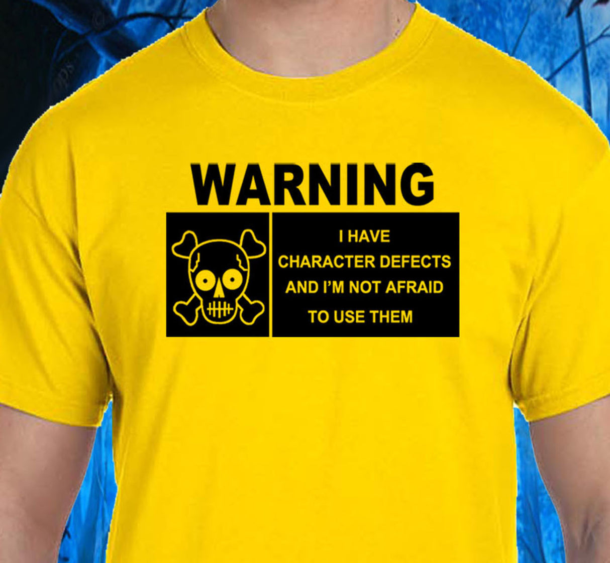 I Have Character Defects Tee