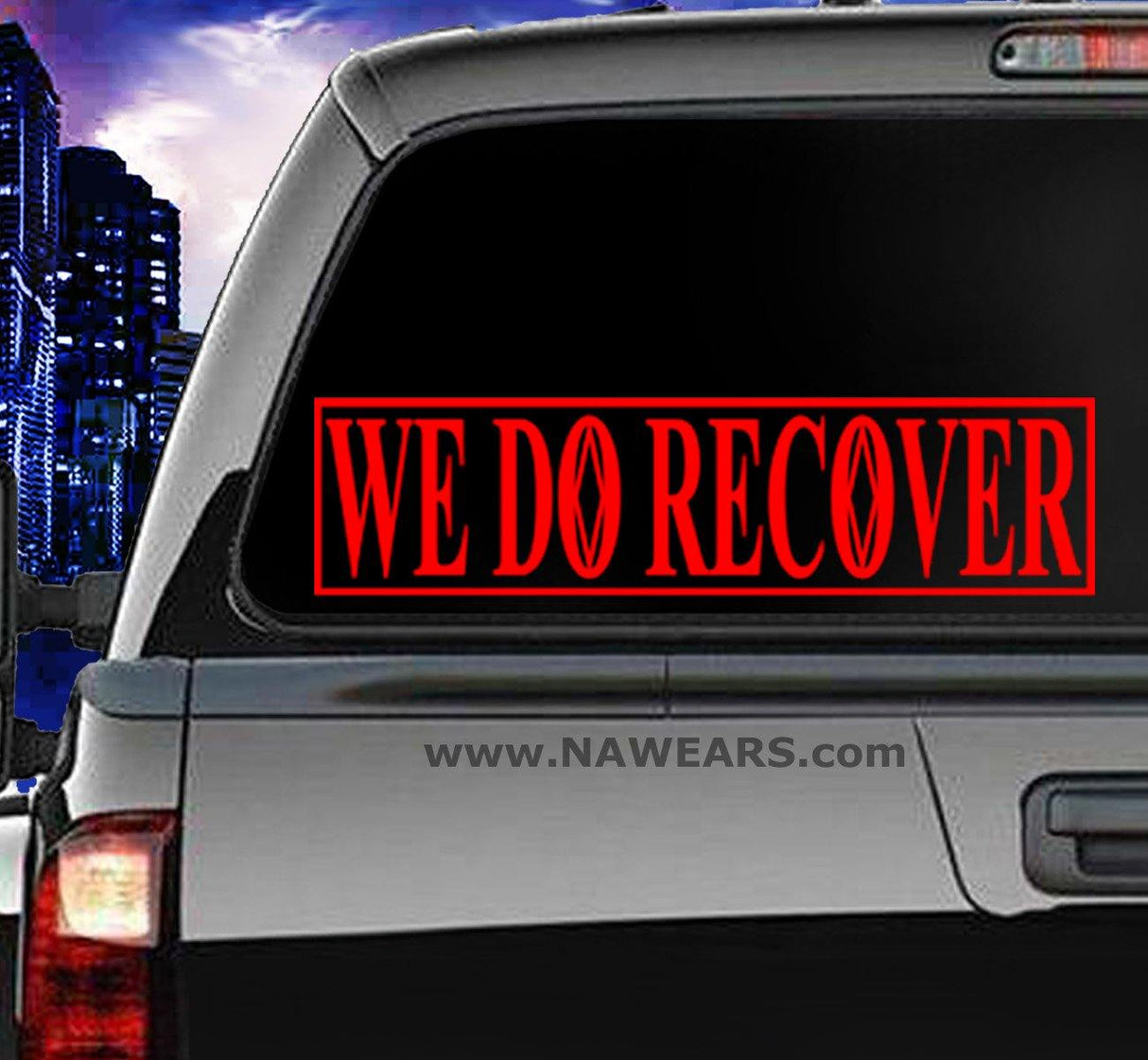 Win Decal - We Do Recover Decals - nawears