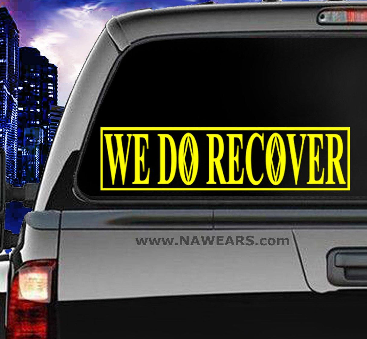 Win Decal - We Do Recover Decals - nawears