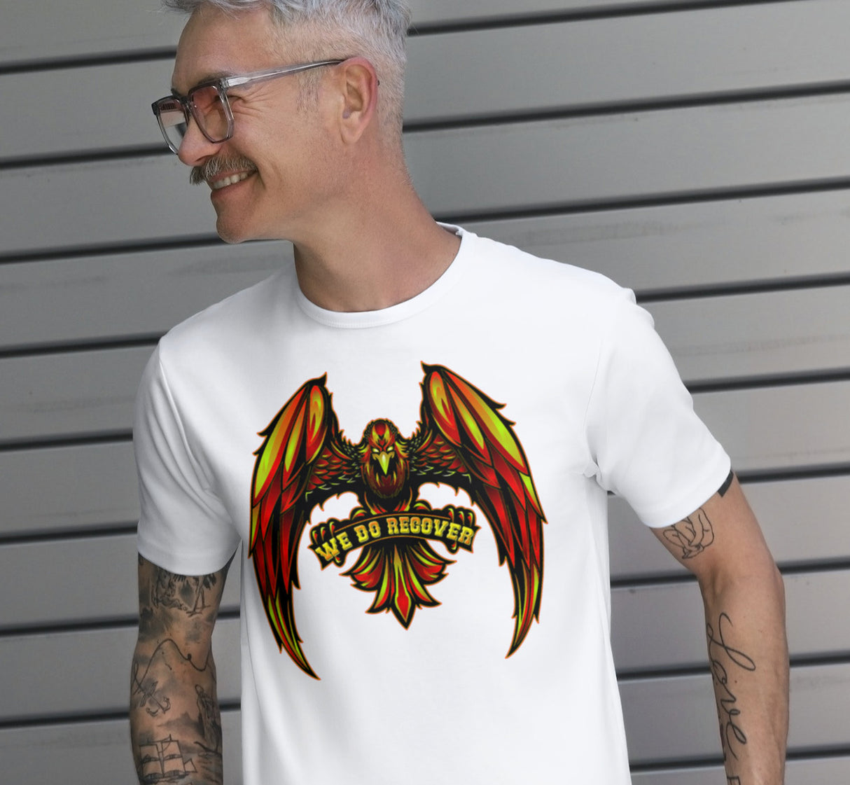 Eagle We Do Recover dtg Tee