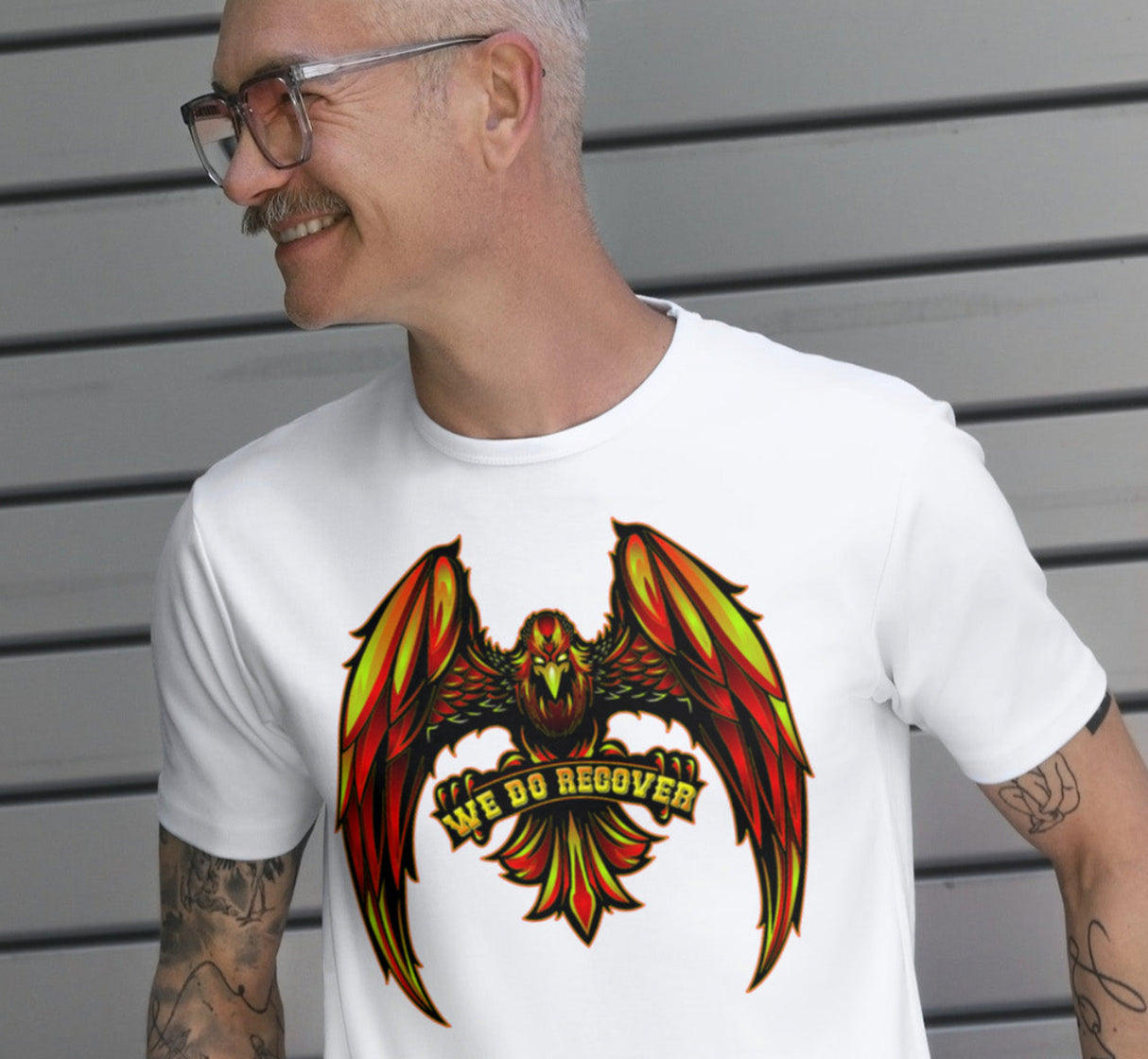Eagle We Do Recover dtg Tee