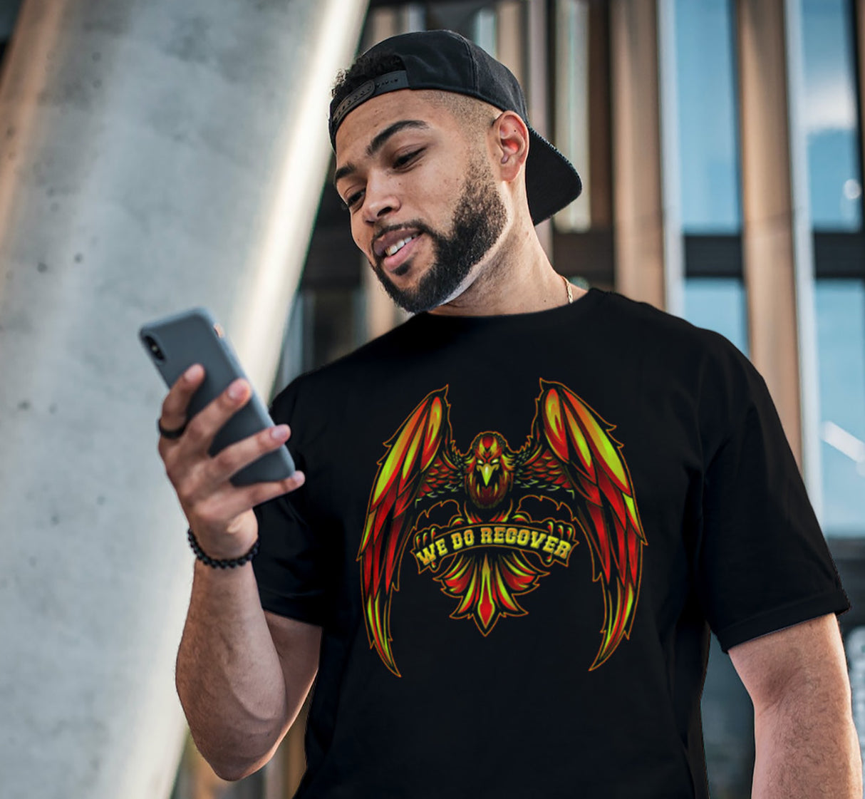 Eagle We Do Recover dtg Tee