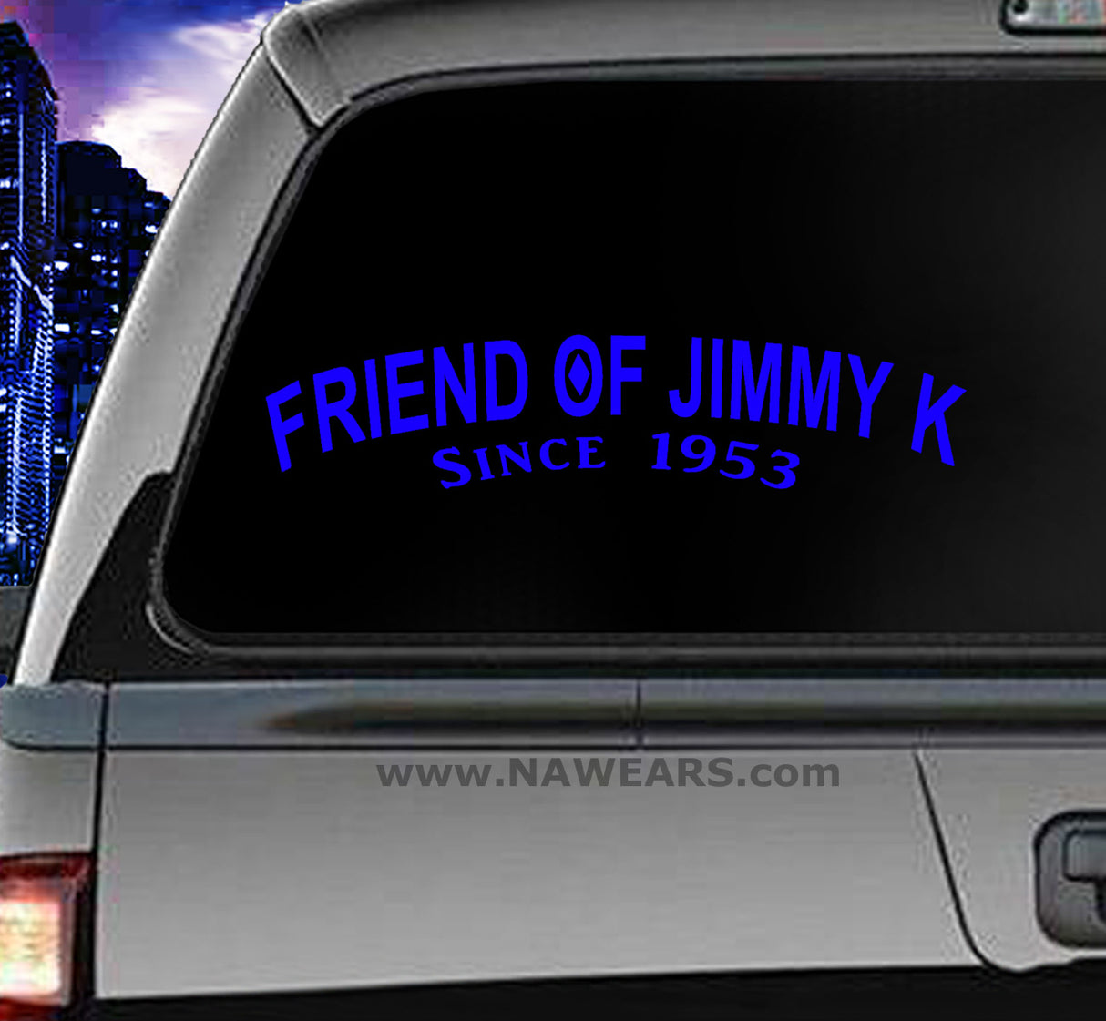 Win Decal - Friend Of Jimmy K