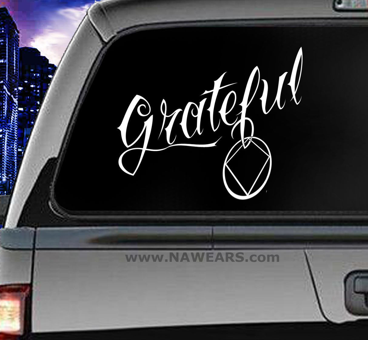 Win Decal - Grateful