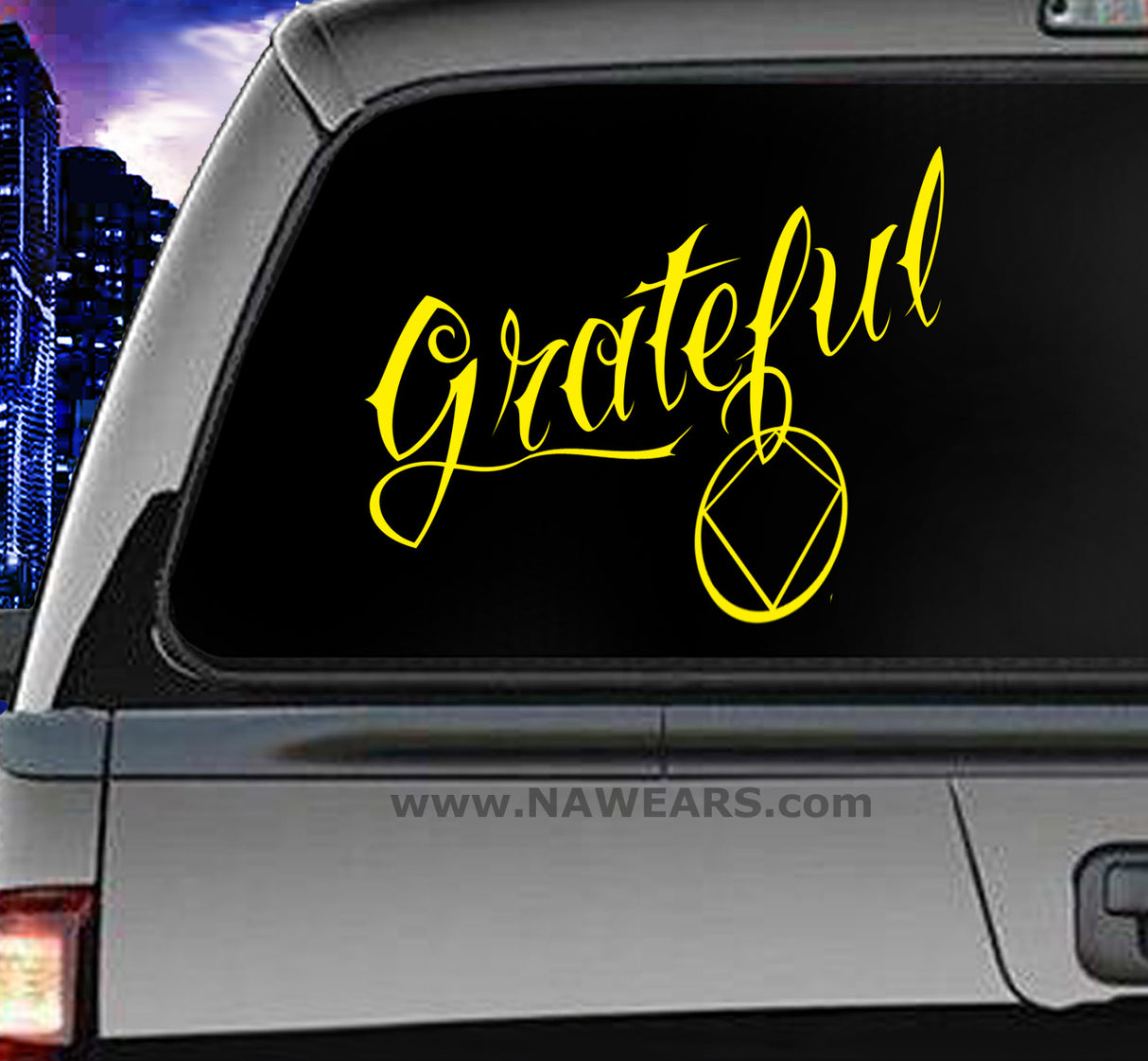 Win Decal - Grateful