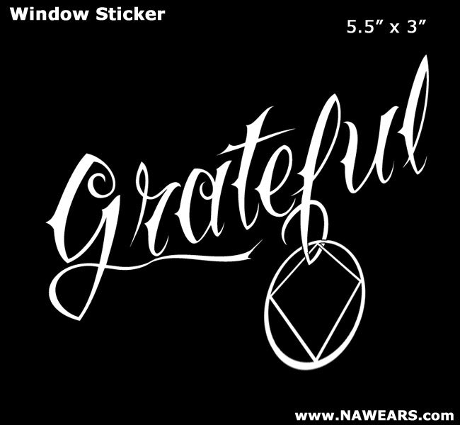 Win Decal - Grateful