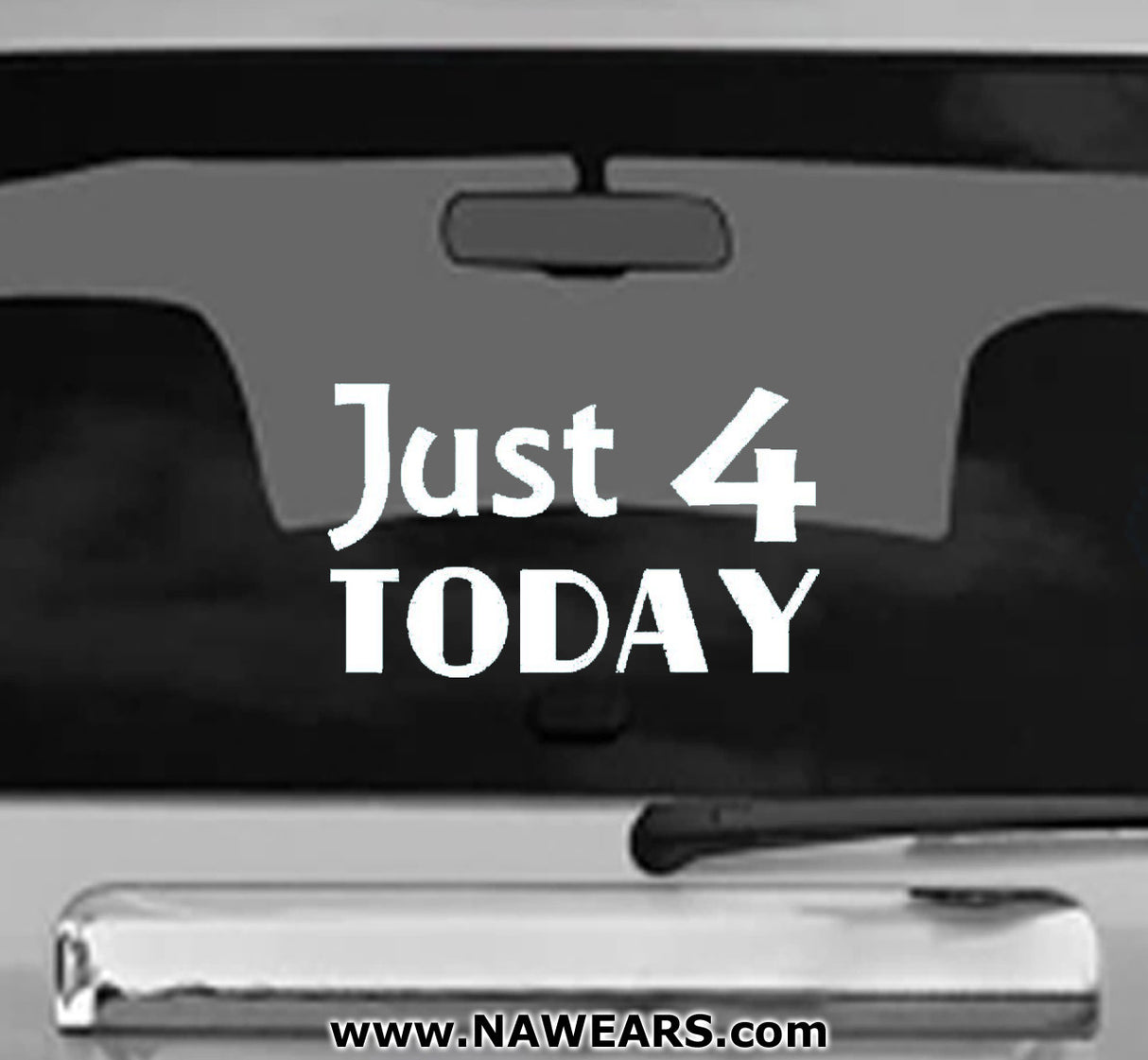 Win Decal- Just For Today