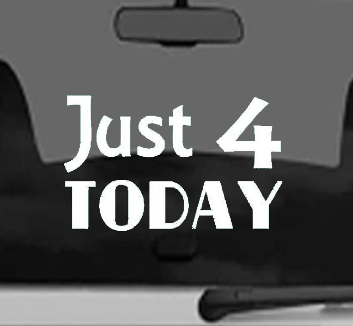 Win Decal- Just For Today