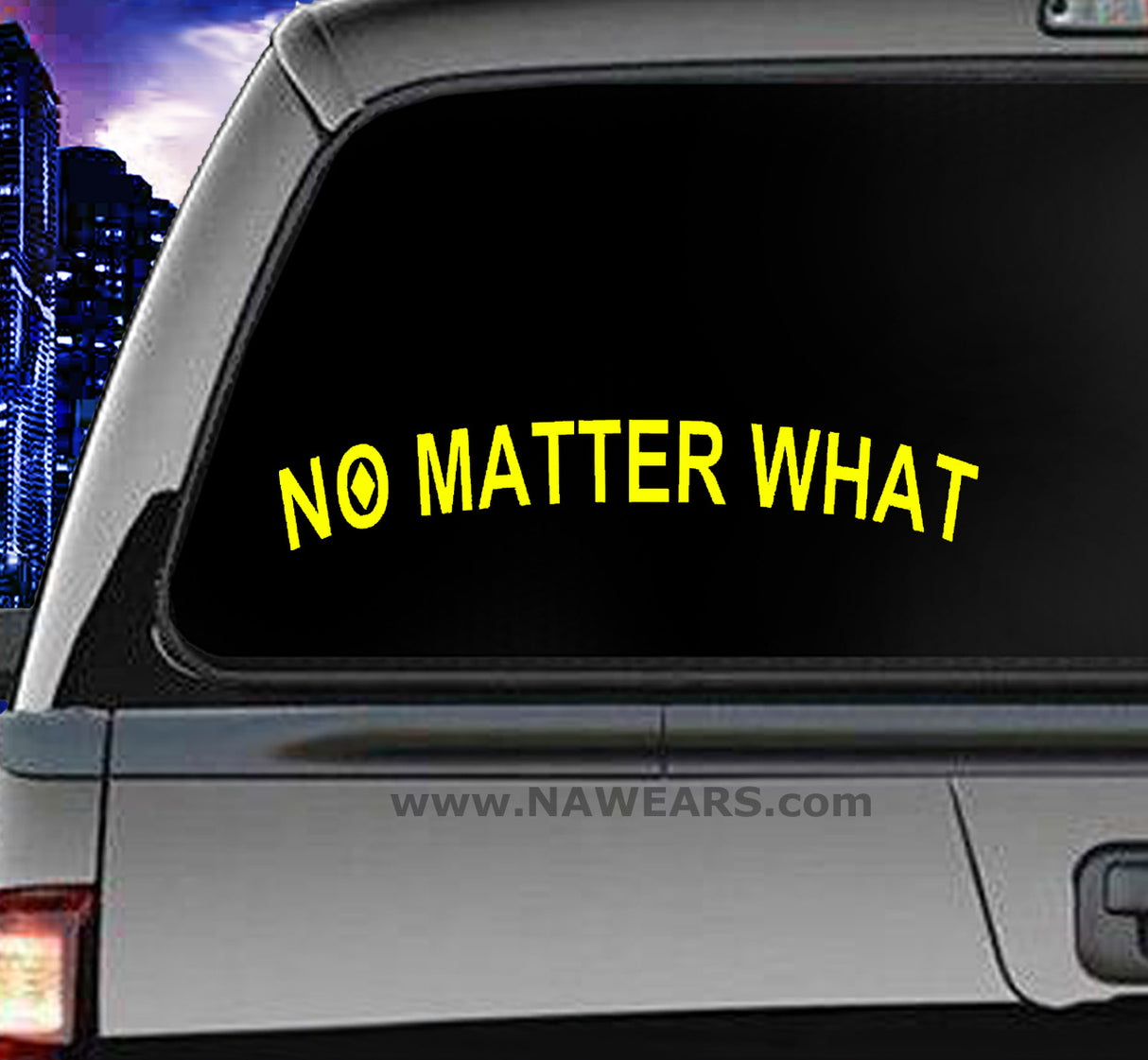 Win Decal - No Matter What