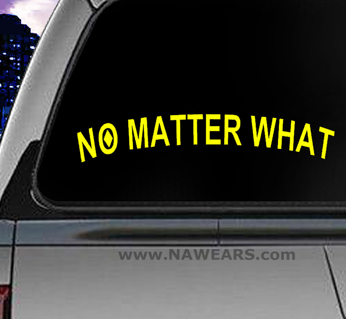 Win Decal - No Matter What