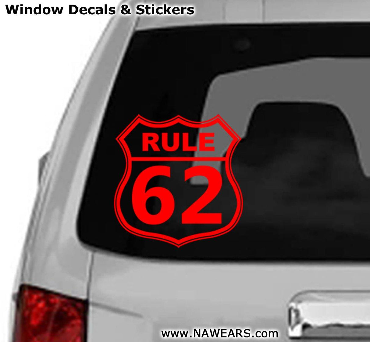 Win Decal - AA Rule 62 - nawears