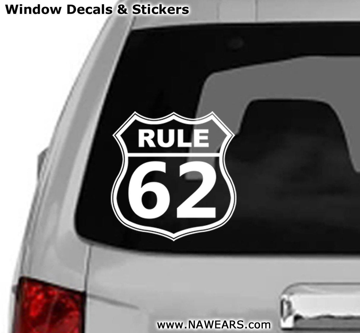 Win Decal - AA Rule 62 - nawears