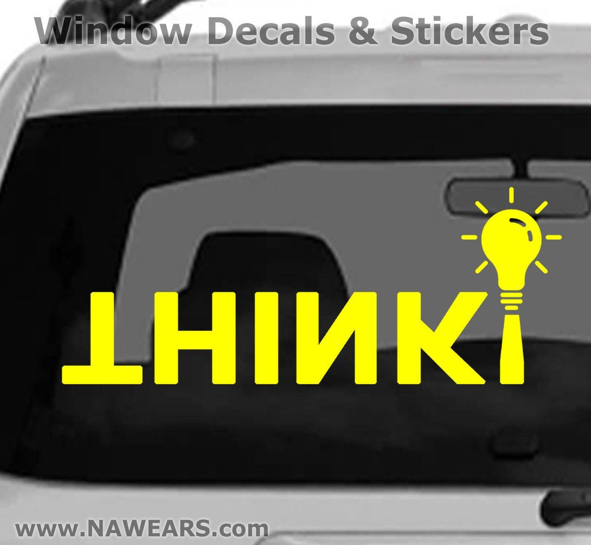 Win Decal - AA Think! - nawears