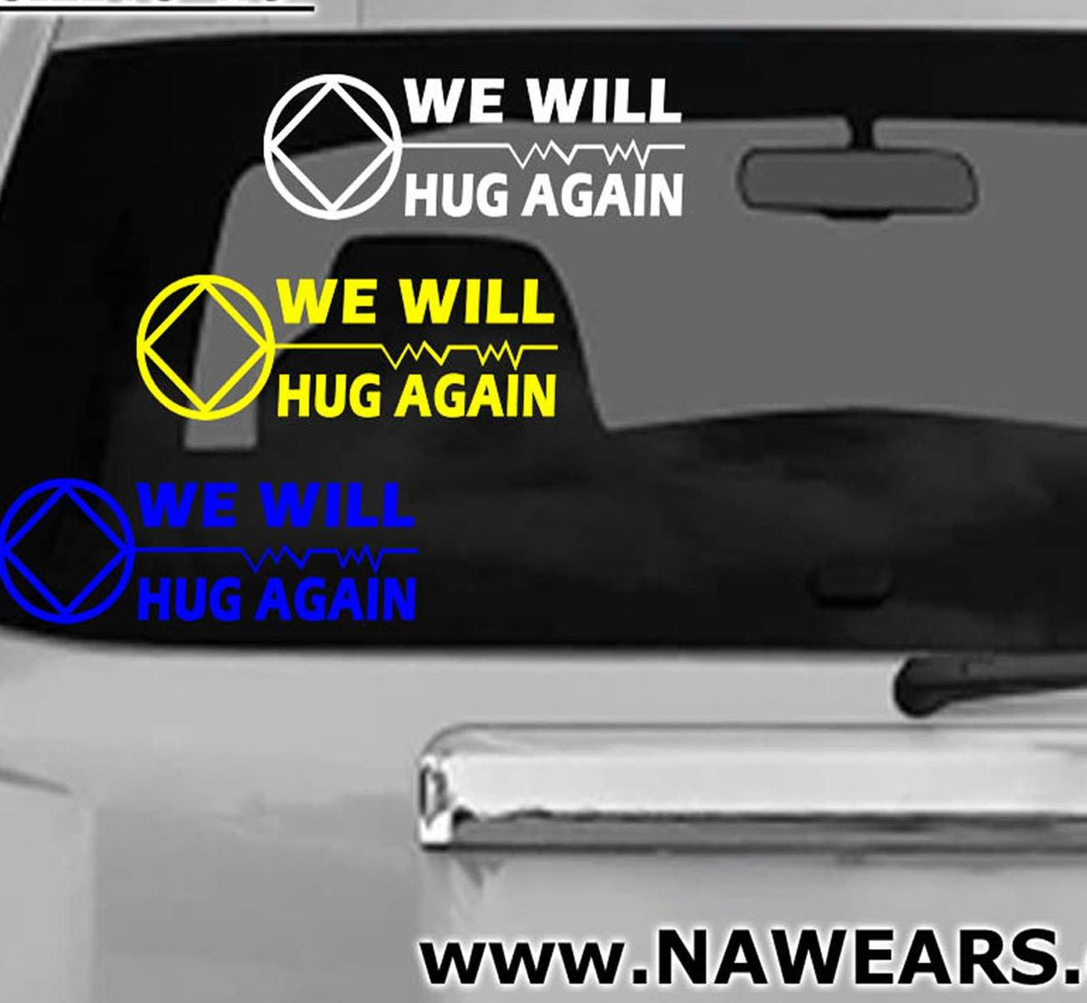 Win Decal- We Will Hug Again - nawears