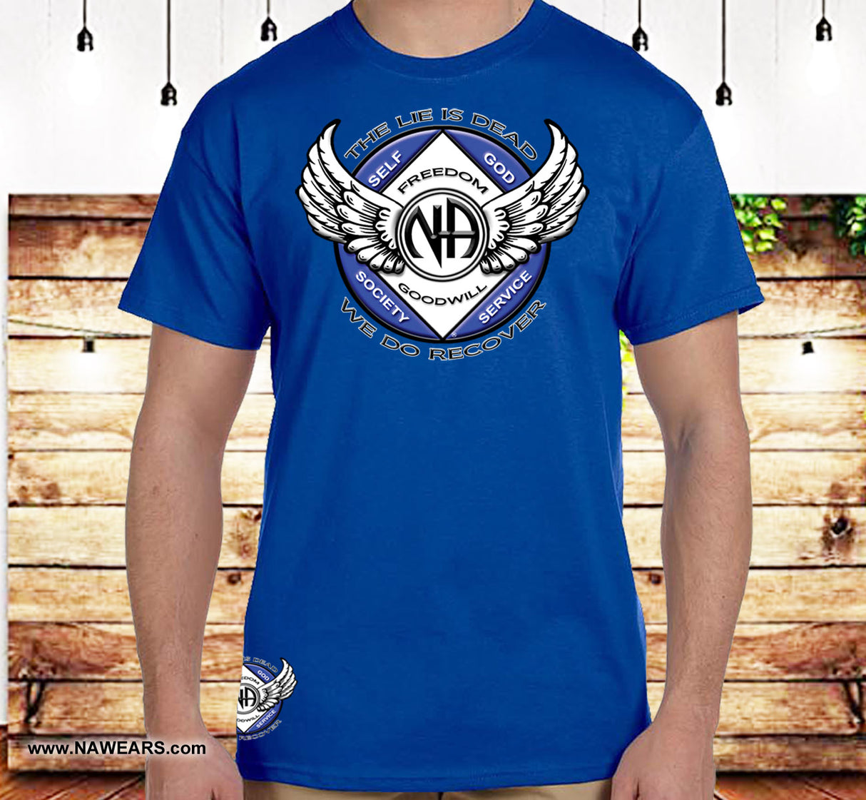 Winged NA Symbol SS/LS Tee