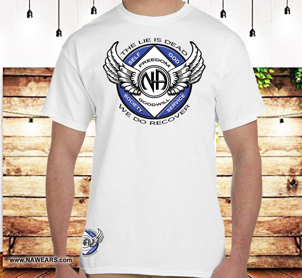 Winged NA Symbol SS/LS Tee