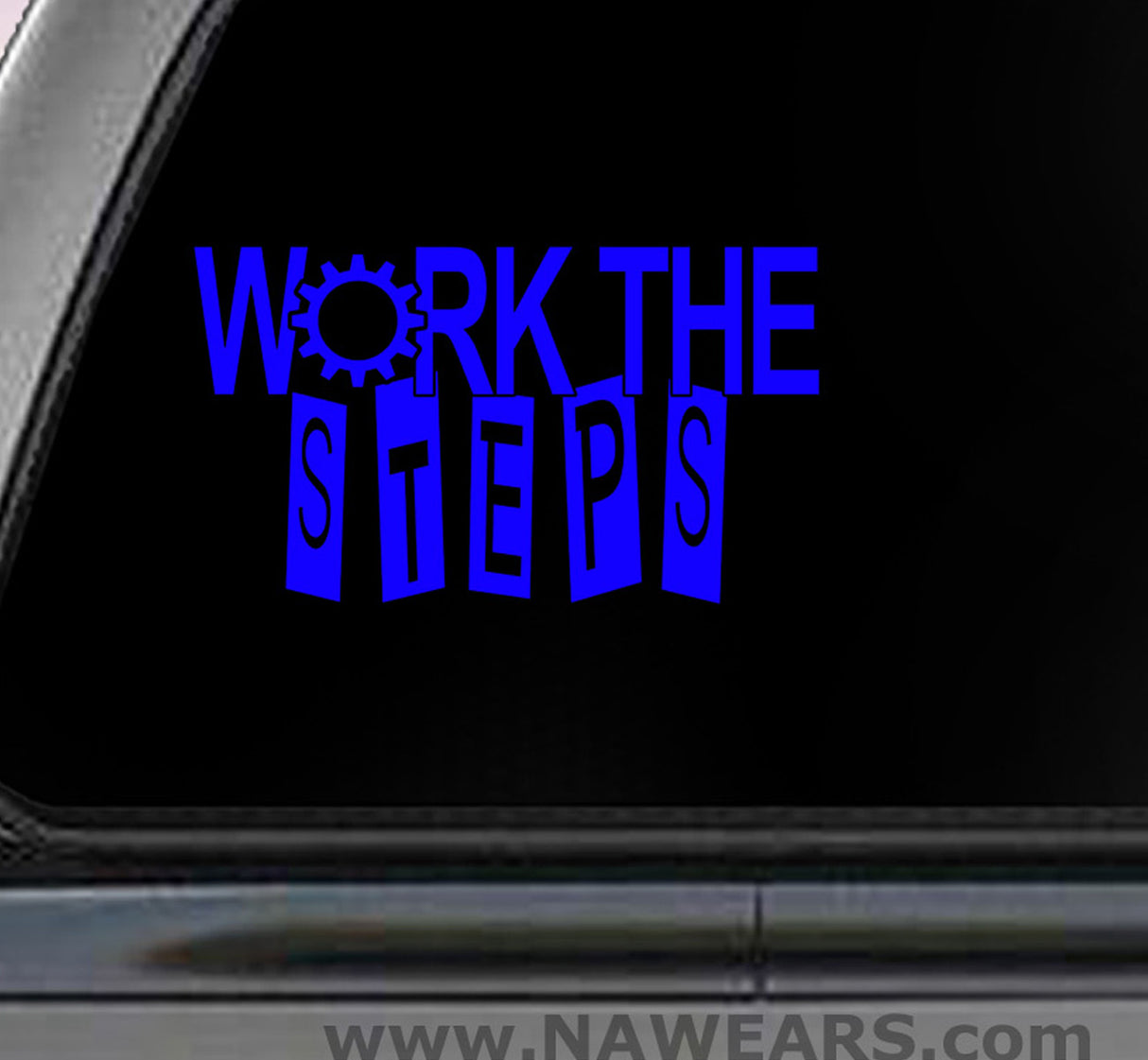 Win Decal - Work The Steps