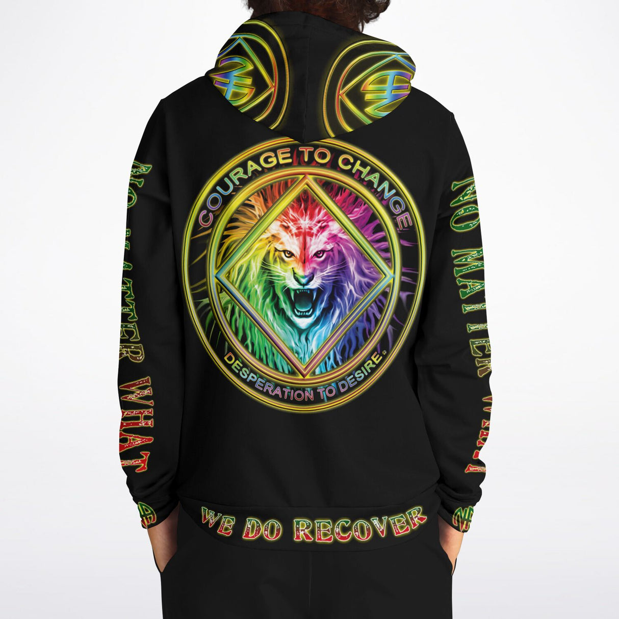 Courage To Change V.1 AOP Hoodie