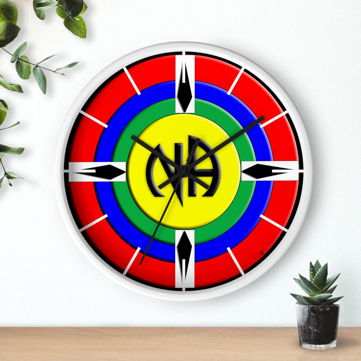 The Group Logo Logo Wall clock