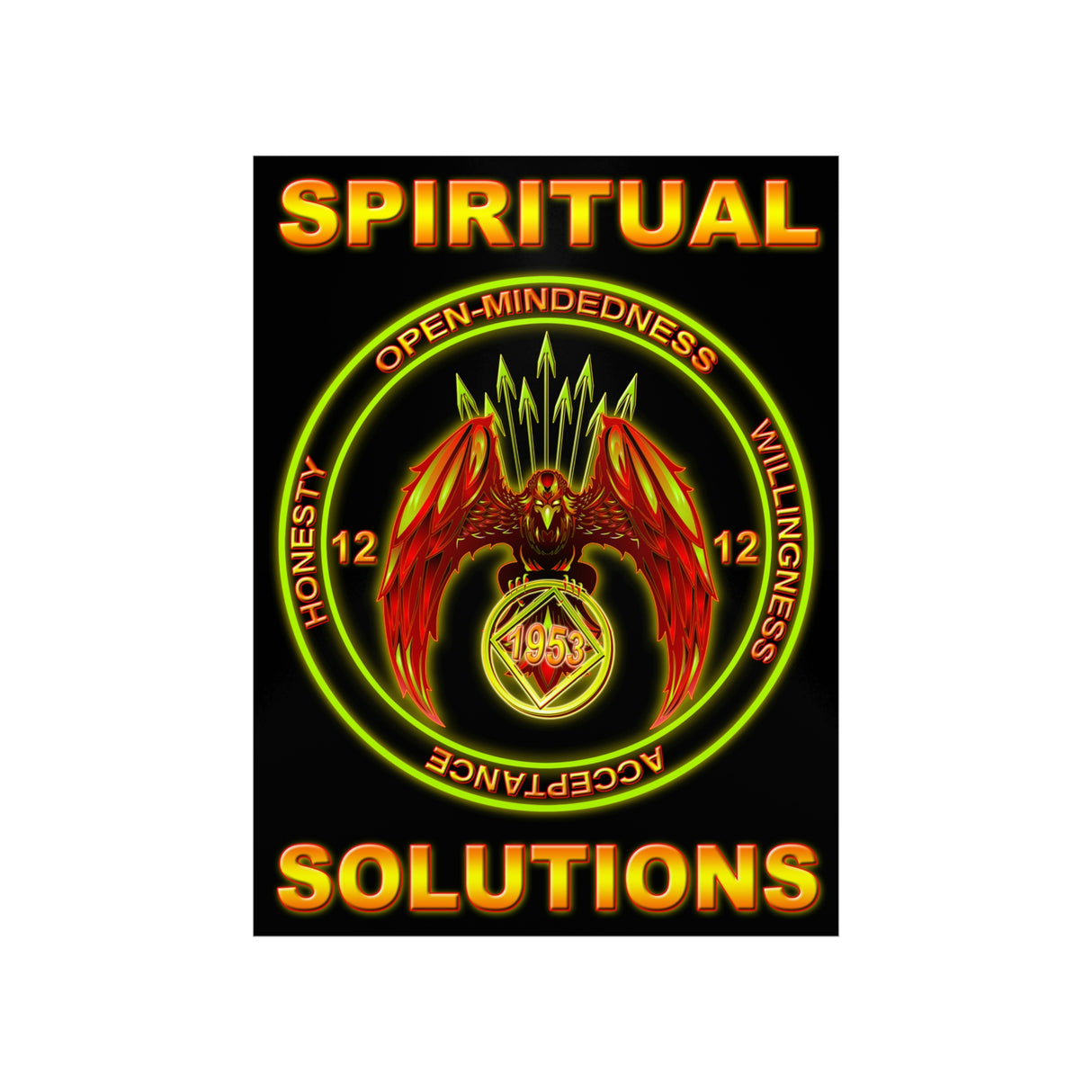 Spiritual Solutions Vertical Posters