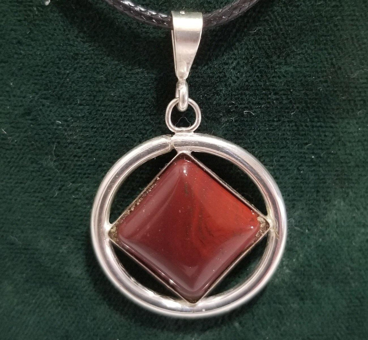 az0162- Brown NA Symbol Pend - nawears