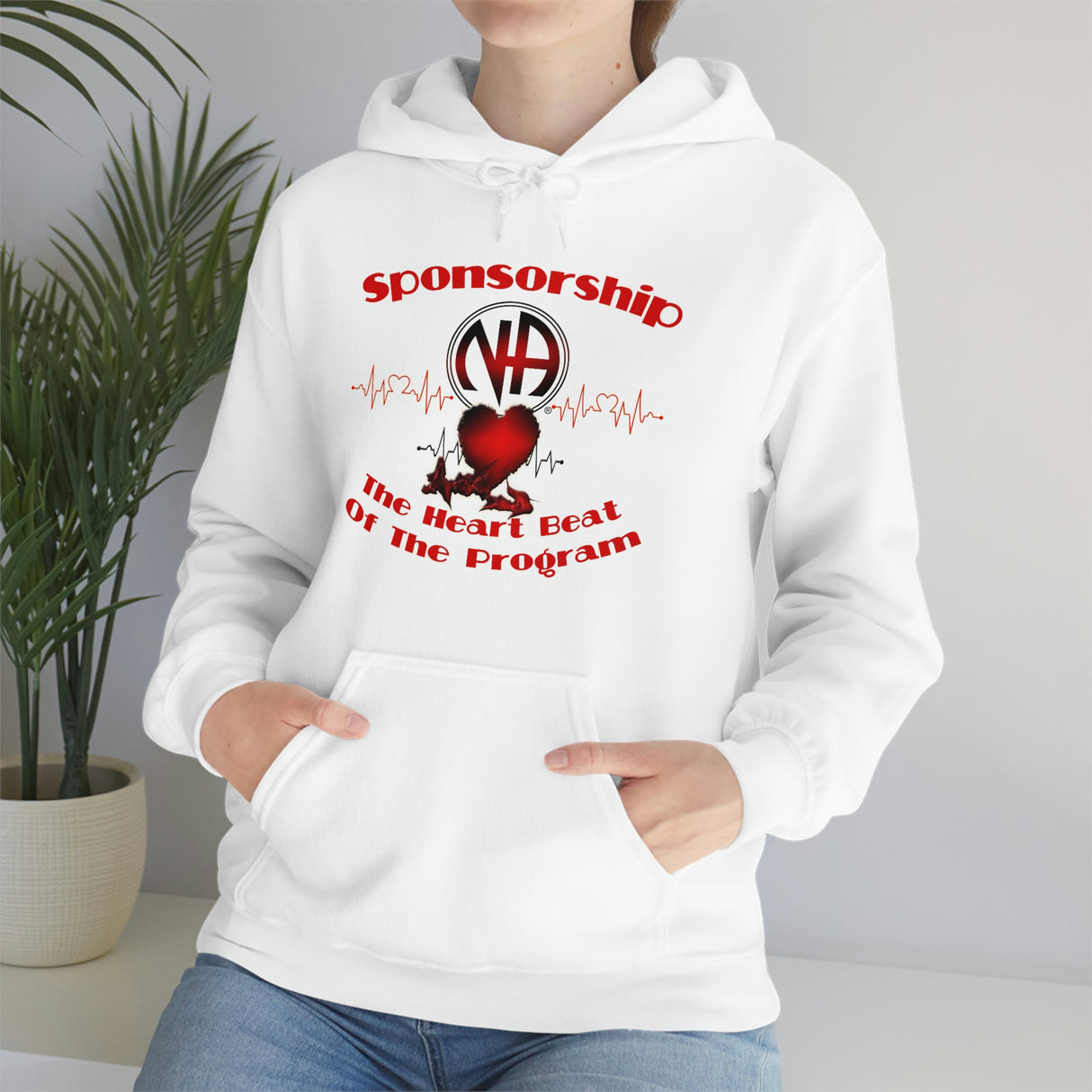 Sponsorship Heart Beat dtg Hoodie