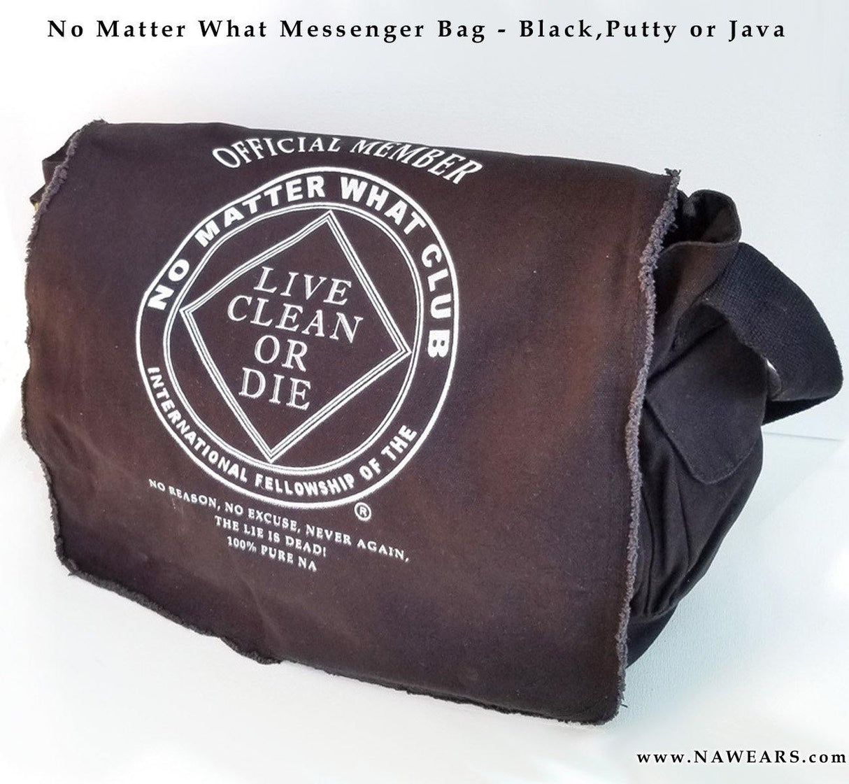 NA No Matter What Messenger Bag - nawears