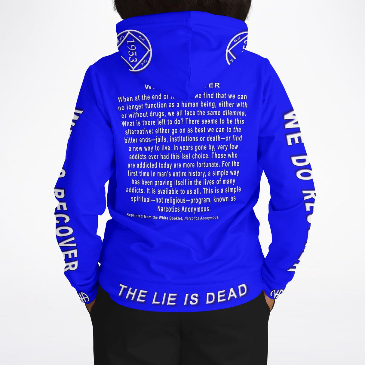 Basic Text V.6 AOP Hoodie