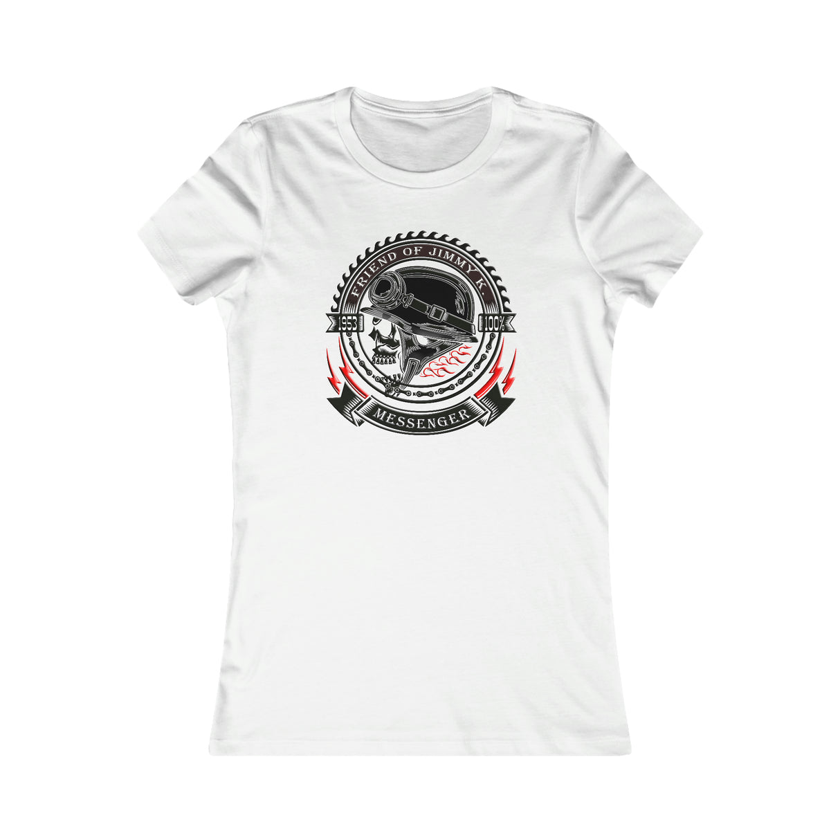 Jimmy K 1953 Messenger Style Women's DTG Tee