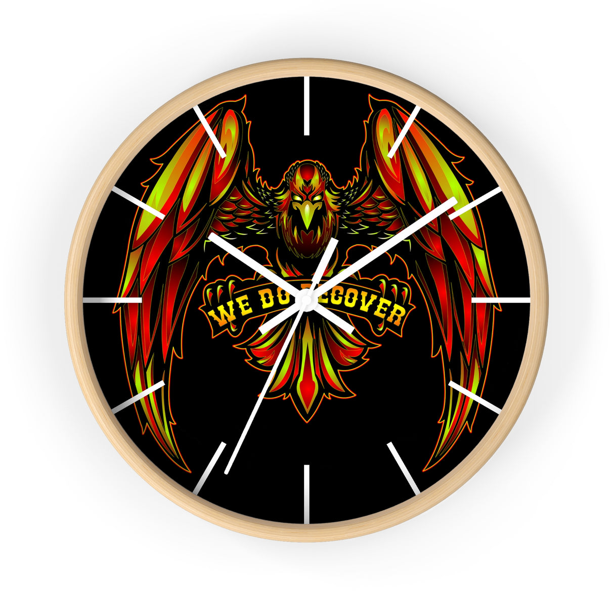 We Recover Eagle Wall clock