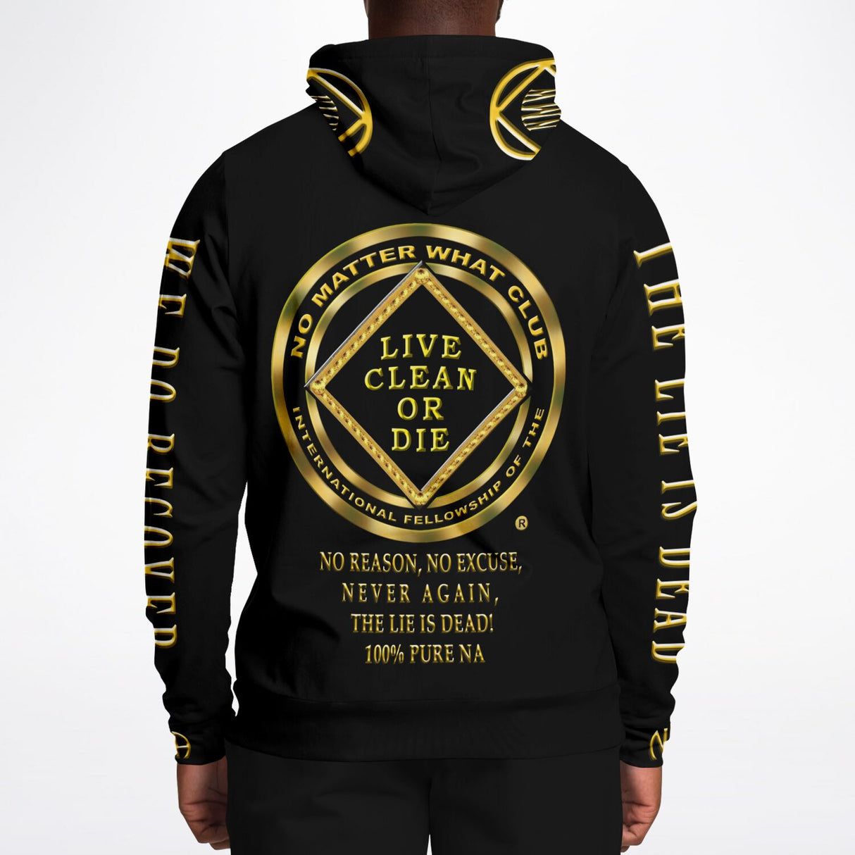 No Matter What AOP Hoodie