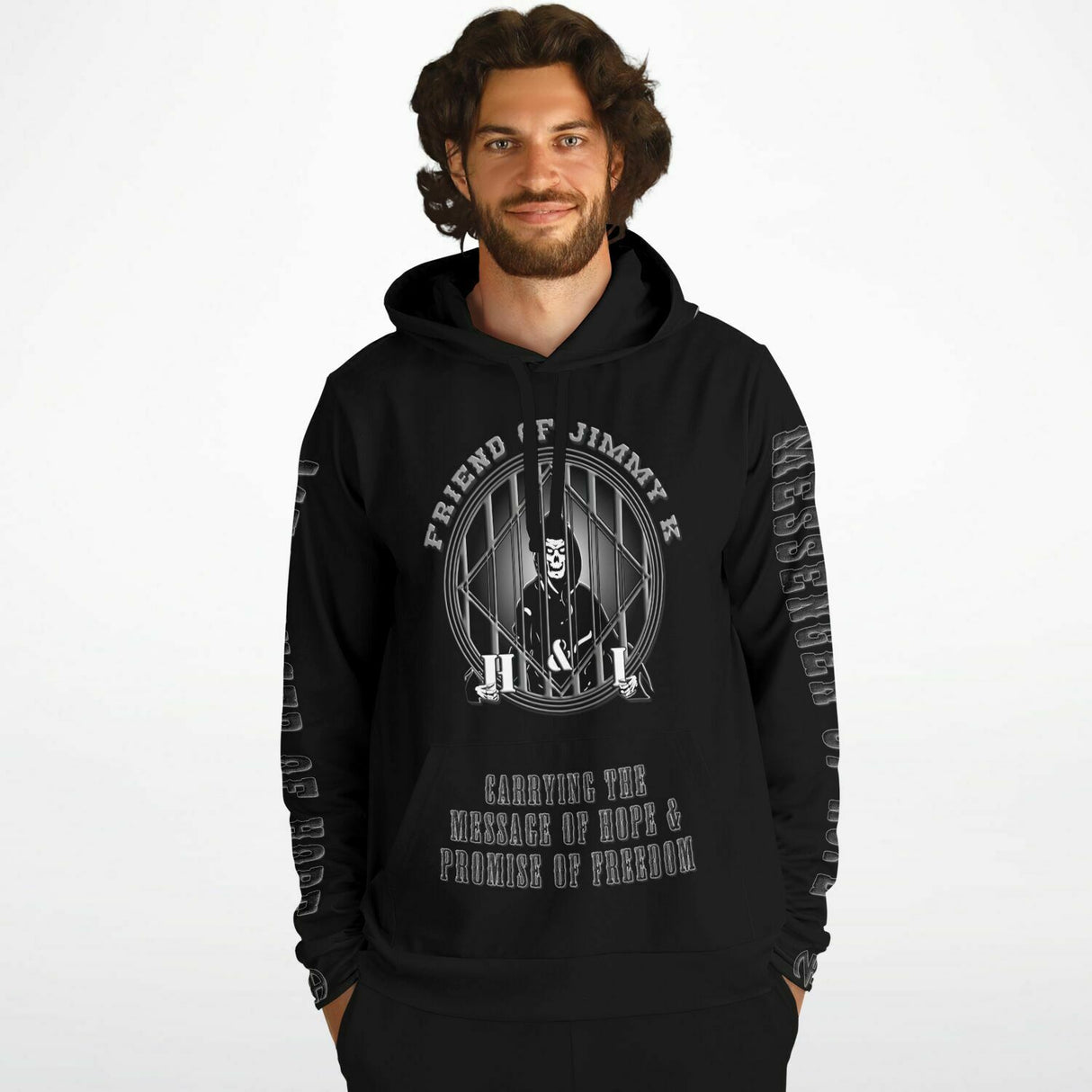 Fighting The Reaper AOP Hoodie