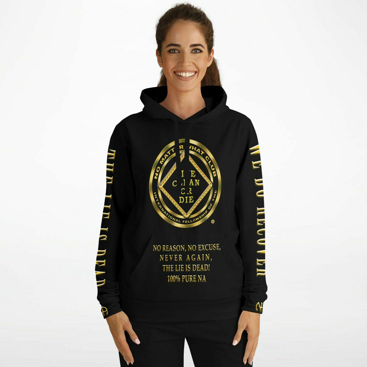 No Matter What AOP Hoodie