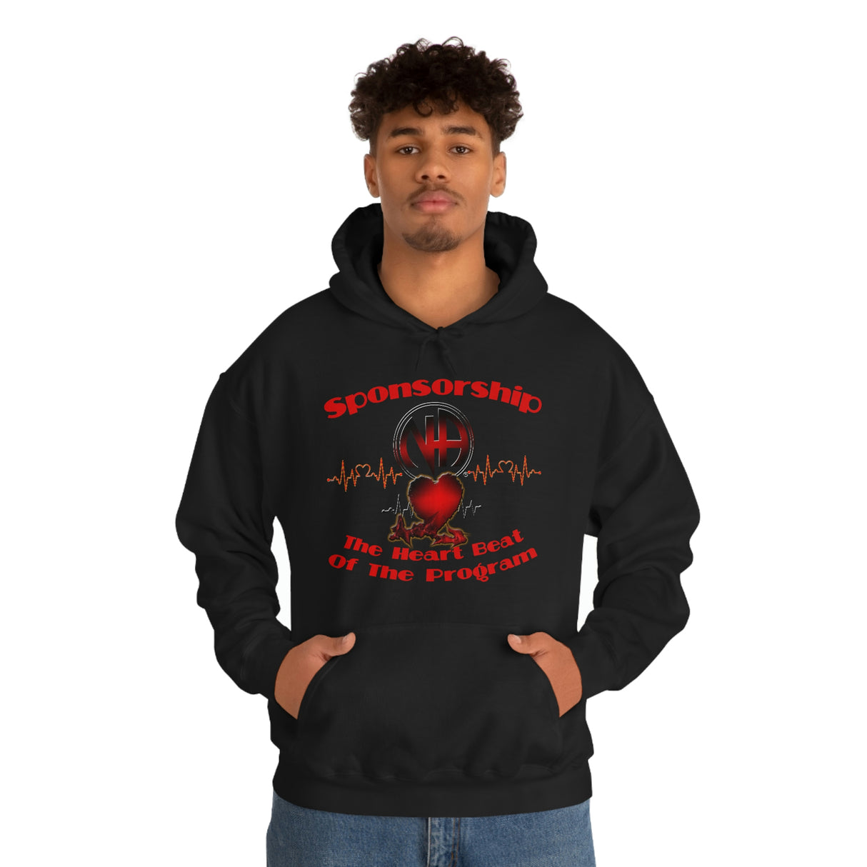 Sponsorship Heart Beat dtg Hoodie