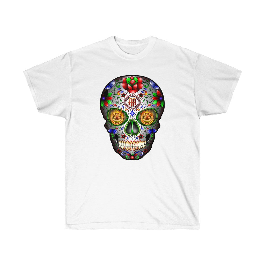 AA Sugar Skull AA dtg Tee