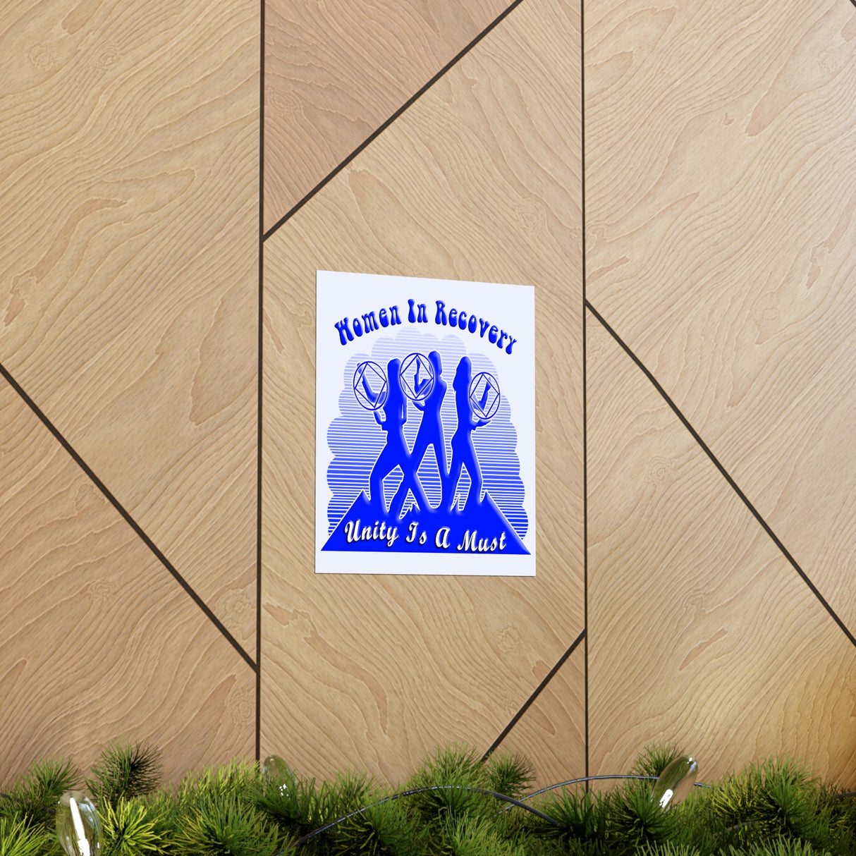 Women In Recovery Vertical Posters