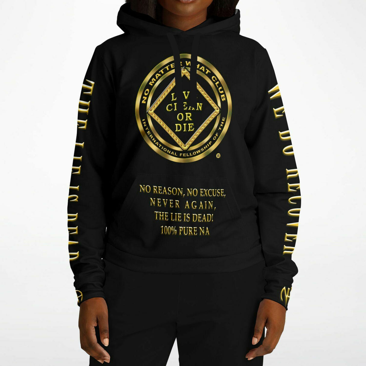 No Matter What AOP Hoodie