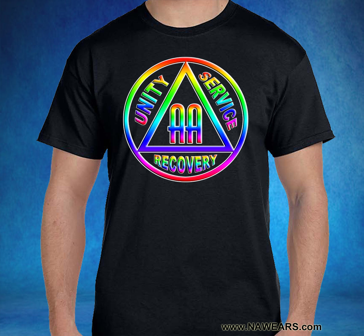 Double AA Rainbow Symbol AA dtg Tee