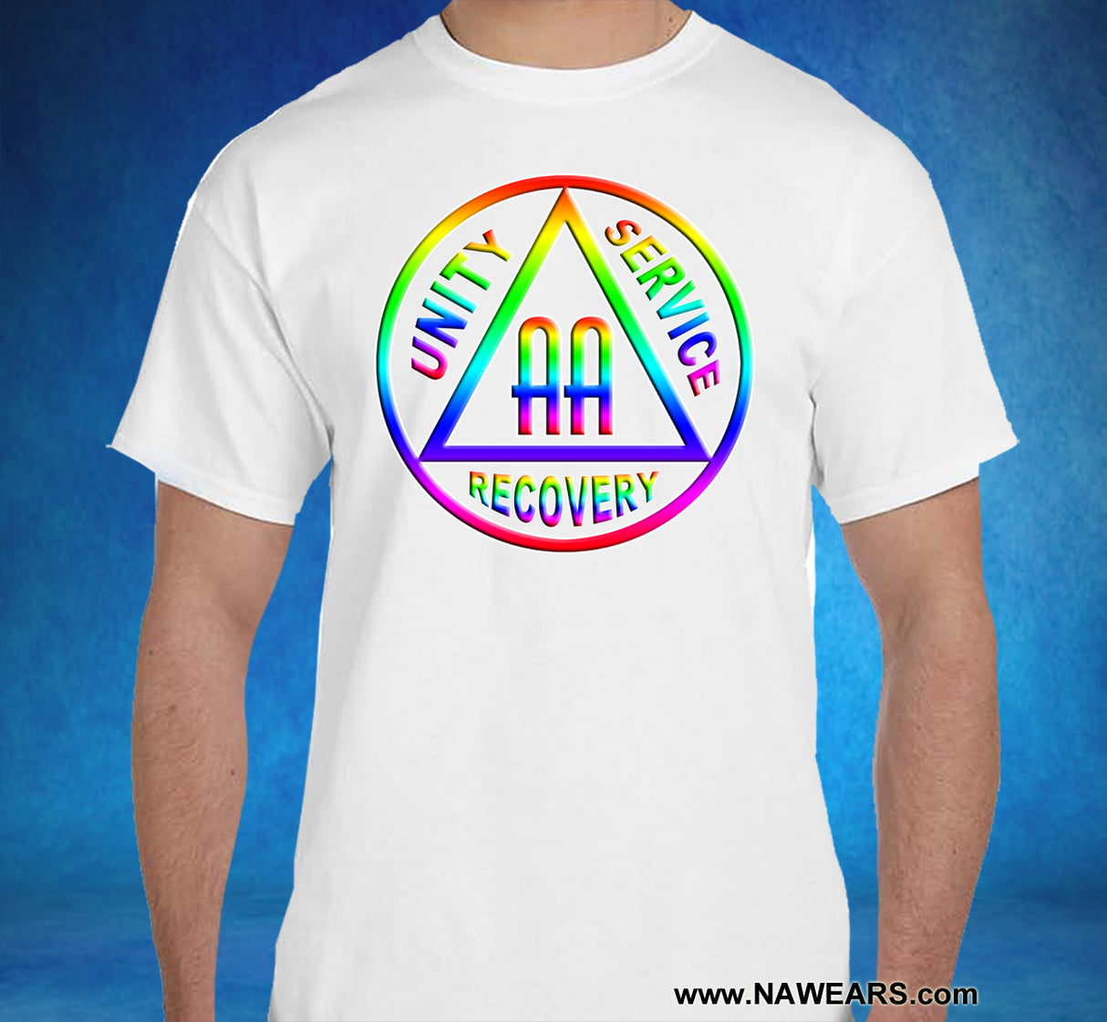 Double AA Rainbow Symbol AA dtg Tee