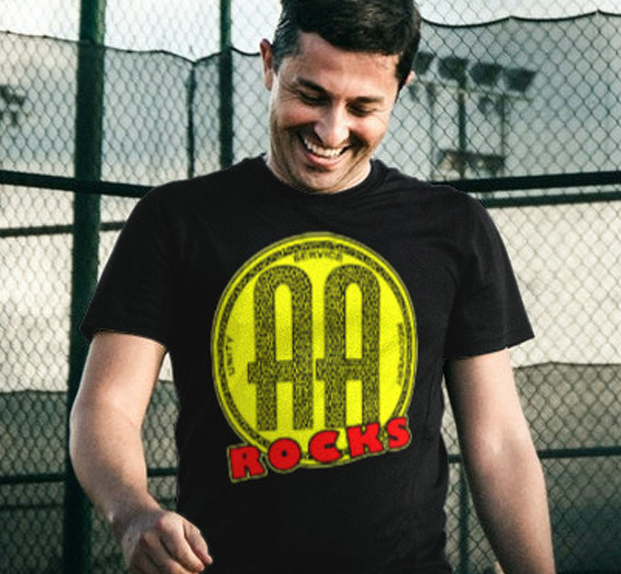 AA ROCKS AA dtg Tee
