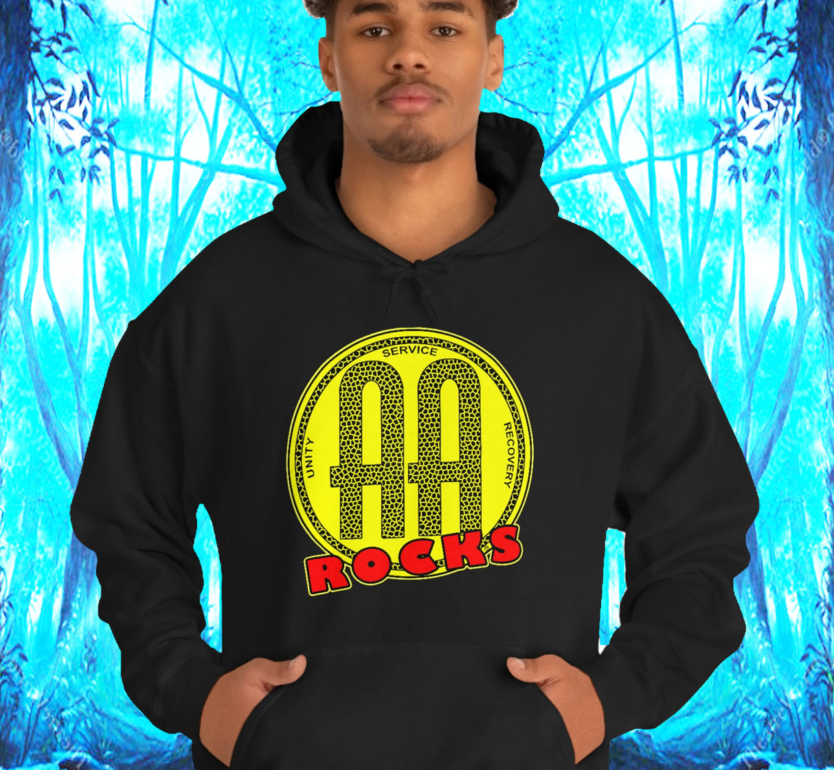 AA Rocks dtg Hoodie