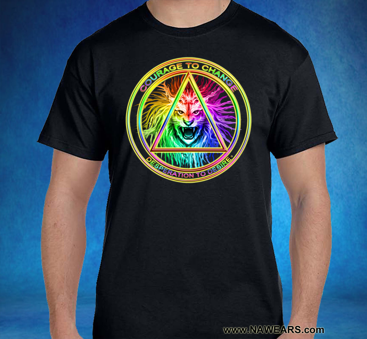 AA Courage To Change AA dtg Tee