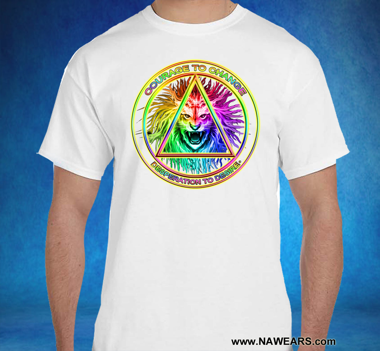 AA Courage To Change AA dtg Tee