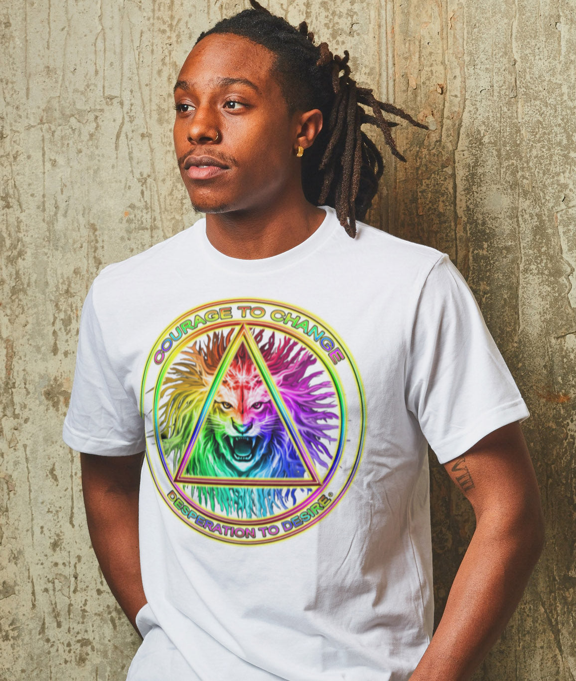 AA Courage To Change AA dtg Tee