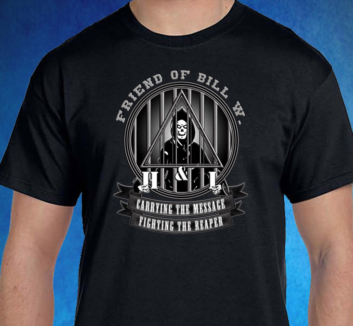 Fighting The Reaper AA dtg Tee