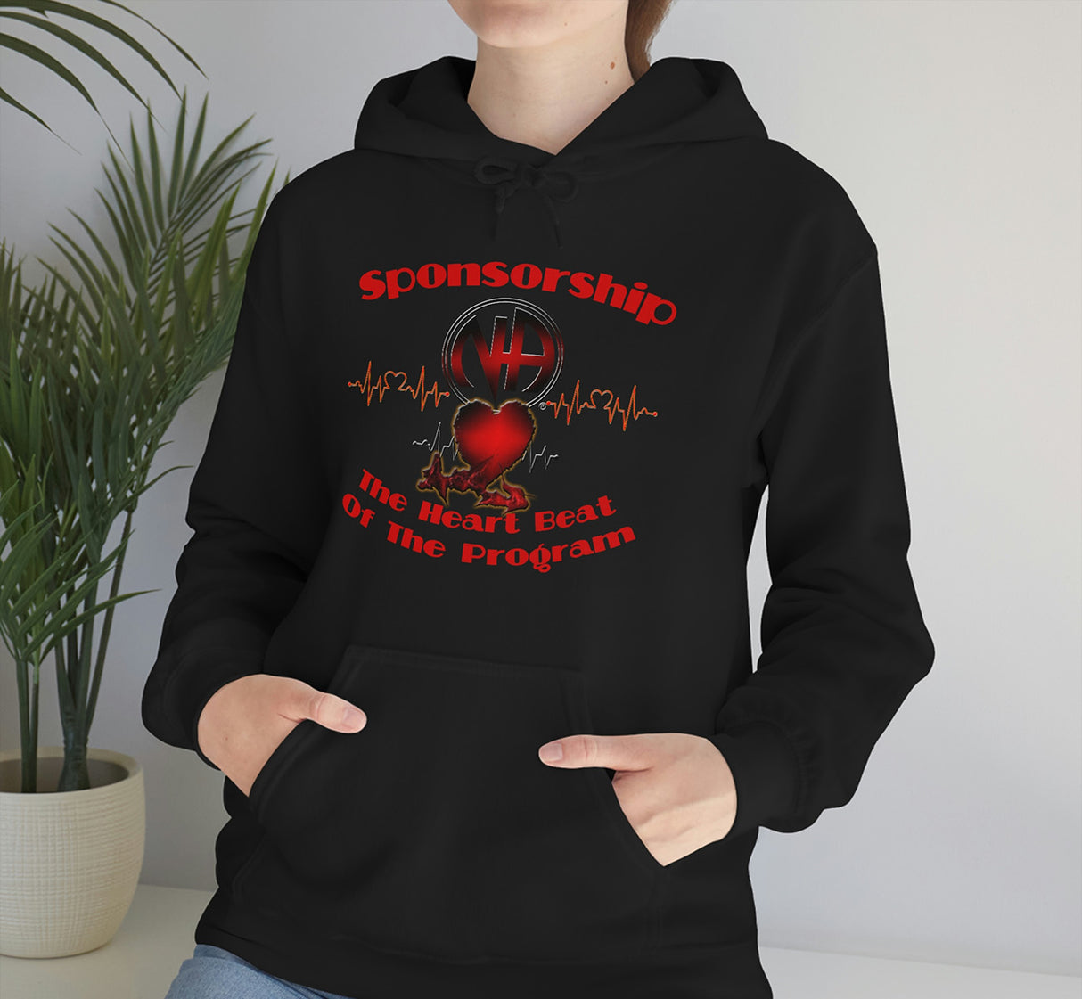 Sponsorship Heart Beat dtg Hoodie