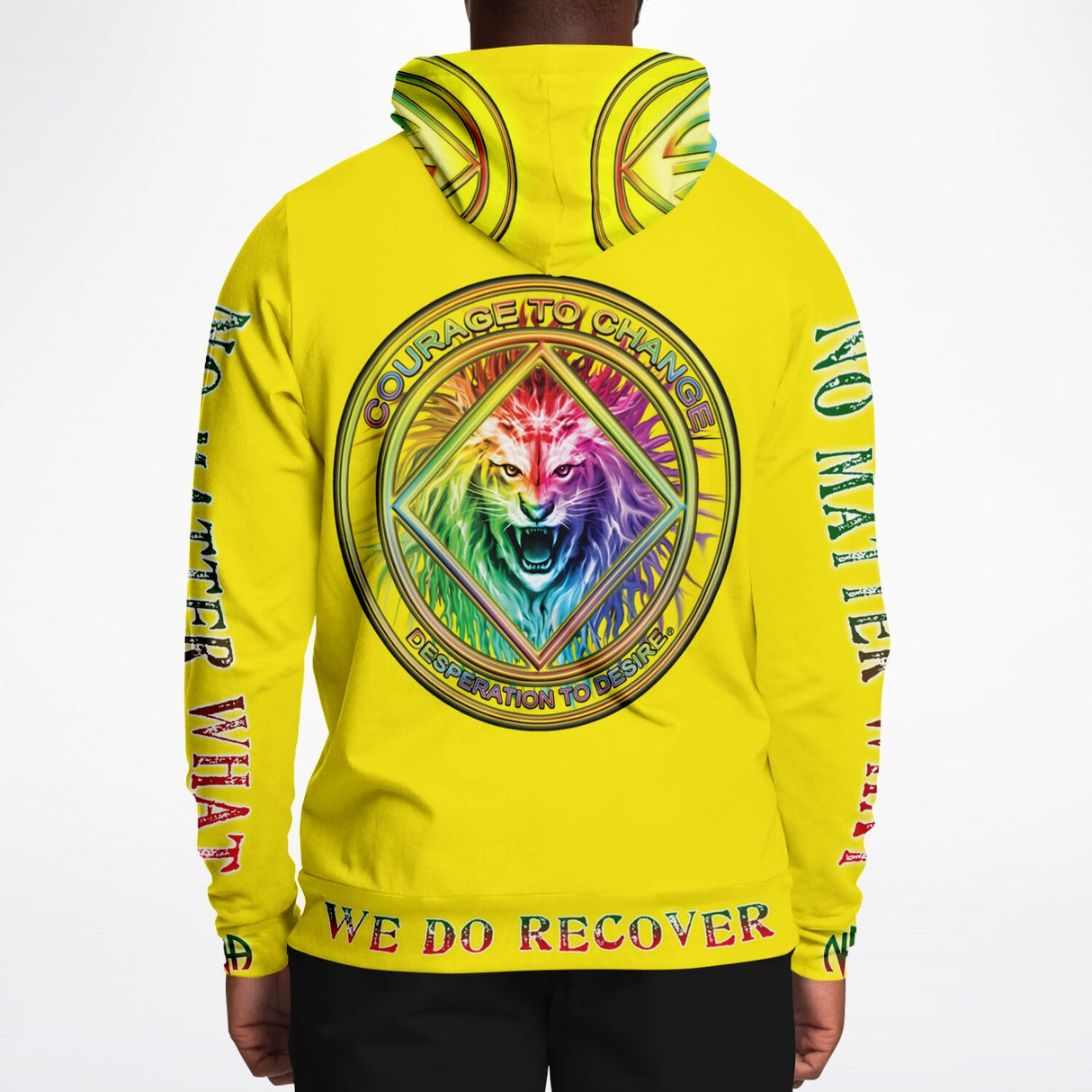 Courage To Change V.2 AOP Hoodie