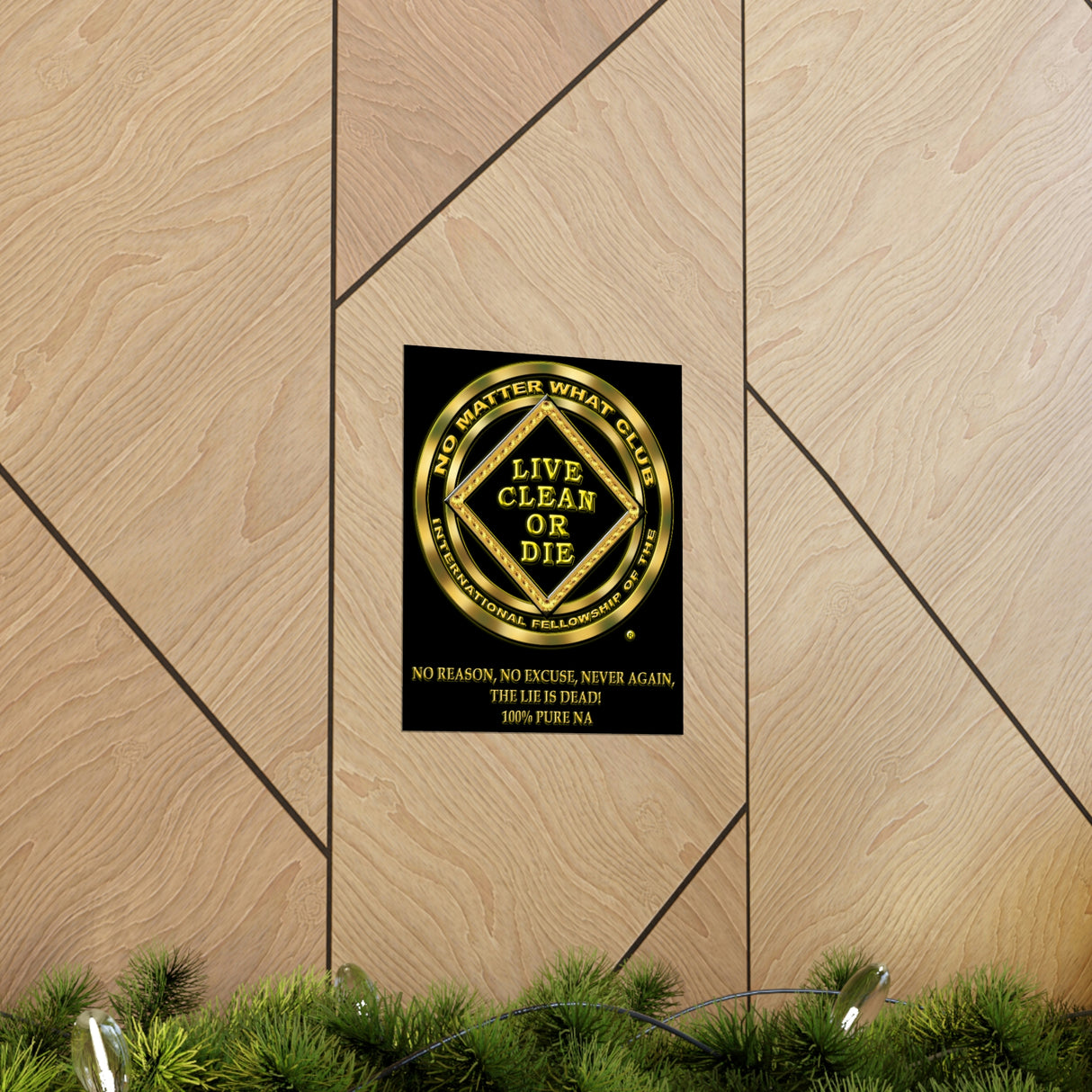 No Matter What Gold Vertical Posters