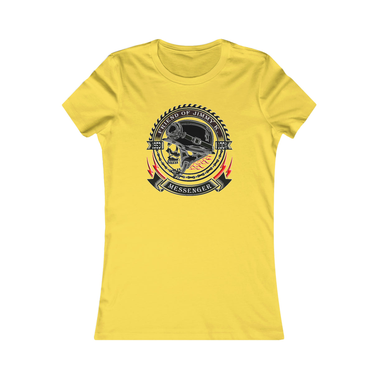 Jimmy K 1953 Messenger Style Women's DTG Tee