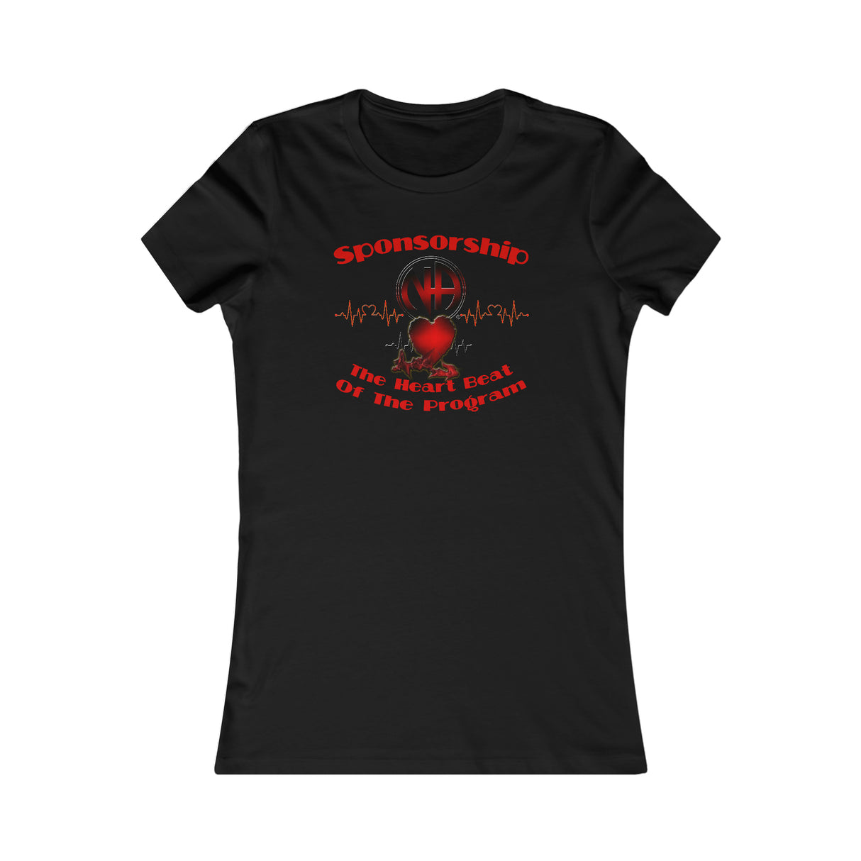 Sponsorship The Heart Beat Women's DTG Tee